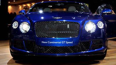 Bentley Continental GT Speed на Московском автосалоне