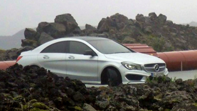 шпионская фотография седана Mercedes-Benz A-Class