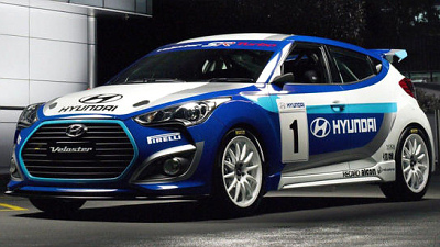 раллийный Hyundai Veloster 