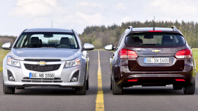 рестайлинговый Chevrolet Cruze