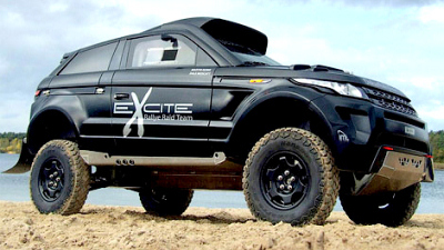 гоночный Range Rover Evoque Desert Warrior 3 