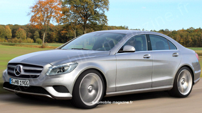 предполагаемая внешность нового Mercedes-Benz C-Class 