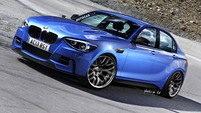 предполагаемая внешность «заряженного» седана BMW 1-Series 