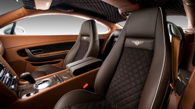 салон Bentley Continental с доработками Vilner