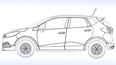 серийная версия Renault Captur