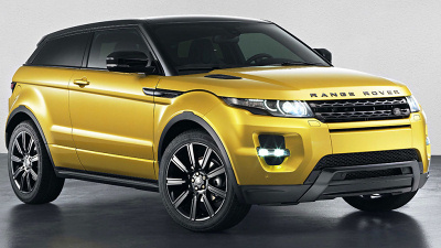 Range Rover Evoque в версии Sicilian Yellow Limited Edition