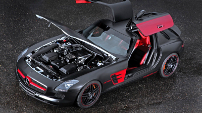 Mercedes-Benz SLS AMG с доработками McChip-DKR