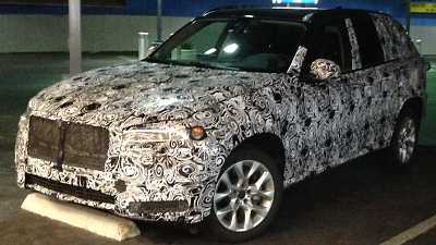 прототип BMW X7 в камуфляже