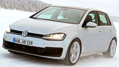 тестовый прототип Volkswagen Golf R