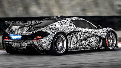 прототип суперкара McLaren P1 