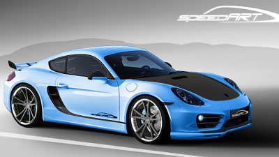 Porsche Cayman с пакетом SP81-CR 