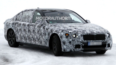 ранний тестовый прототип BMW 7-Series 