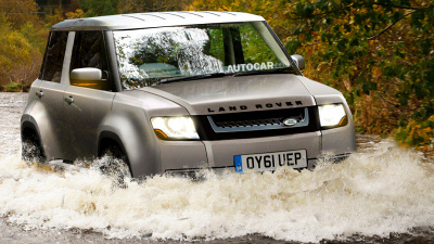 предполагаемая внешность самого маленького Land Rover 