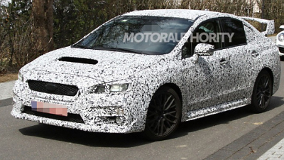 тестовый прототип Subaru WRX  