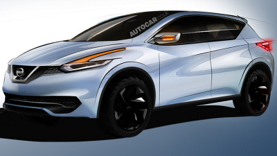предполагаемая внешность нового Nissan Qashqai 