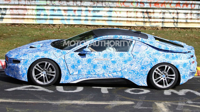 тестовый прототип BMW i8