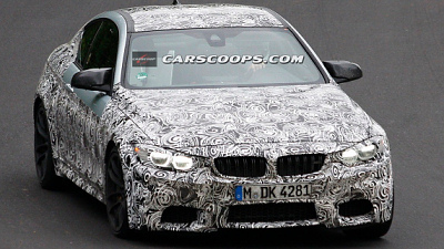 тестовый прототип BMW M4