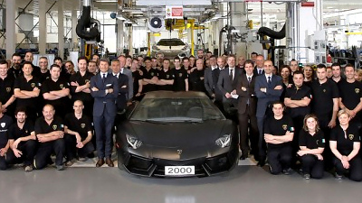 юбилейный Lamborghini Aventador
