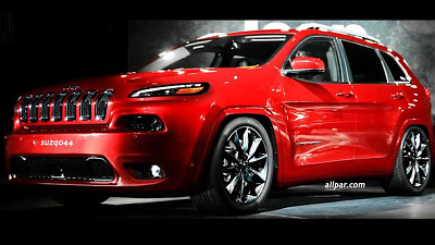 предполагаемая внешность Jeep Cherokee SRT