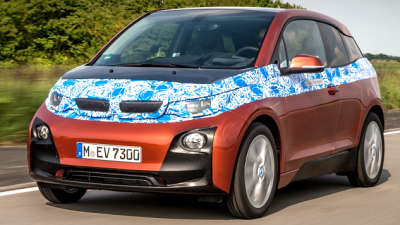 тестовый прототип BMW i3 