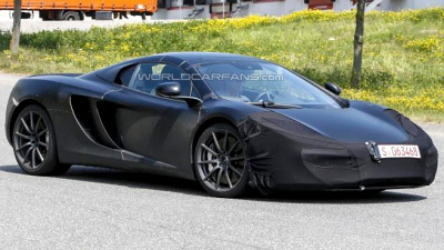 тестовый прототип McLaren MP4-12C