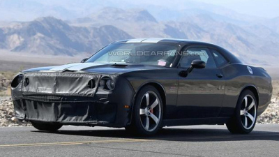 тестовый прототип Dodge Challenger SRT8  