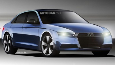 предполагаемая внешность нового Audi A4 