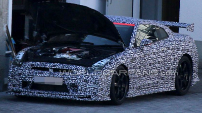 тестовый прототип Nissan GT-R Nismo