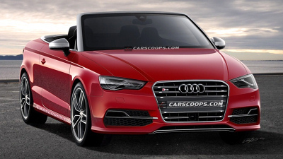 предполагаемая внешность Audi A3 Cabriolet 
