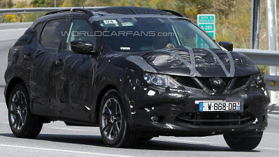 тестовый прототип нового Nissan Qashqai