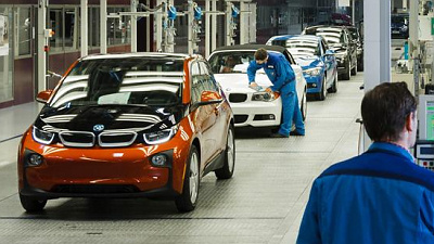 сборочная линия BMW i3 