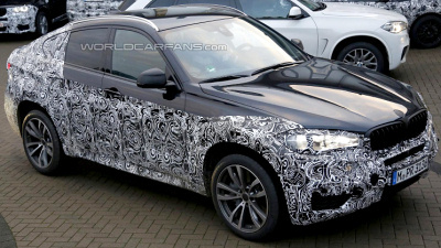 тестовый прототип BMW X6 