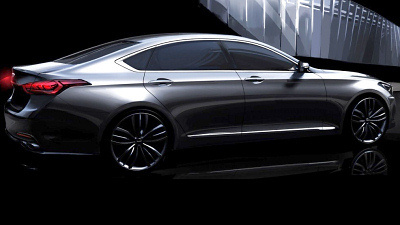 тизер Hyundai Genesis