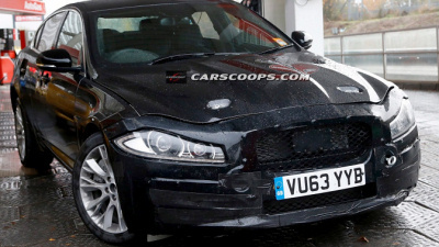 тестовый мул Jaguar XF