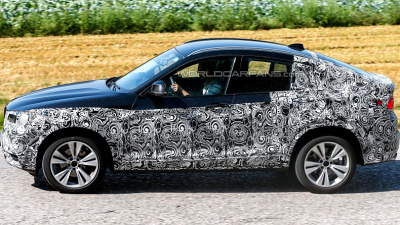 тестовый прототип BMW X4