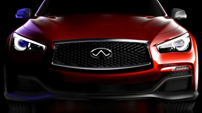 тизер Infiniti Q50 Eau Rouge 