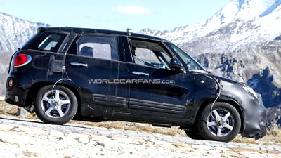 тестовый прототип Jeep Jeepster и Fiat 500X