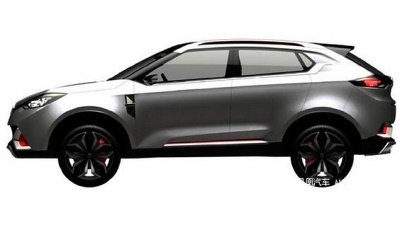 скетч кроссовера MG 