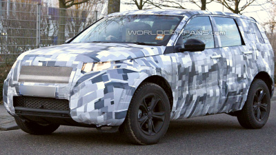 тестовый прототип преемника Land Rover Freelander 