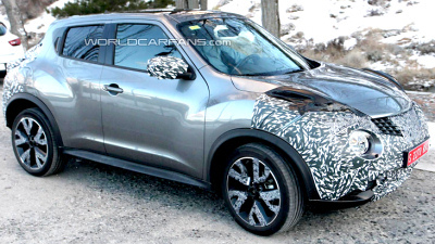 тестовый прототип обновленного Nissan Juke