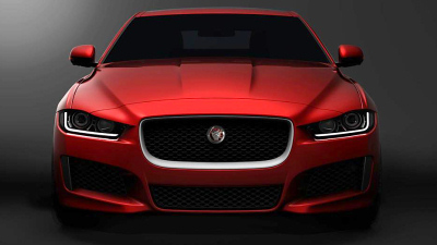 тизер Jaguar XE 