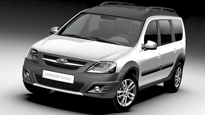 эскиз вседорожного Lada Largus