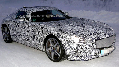 тестовый прототип Mercedes AMG GT