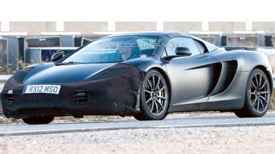 шпионская фотография McLaren P13