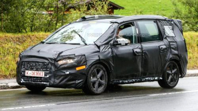 тестовый прототип Ford Galaxy