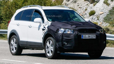 тестовый прототип Chevrolet Captiva