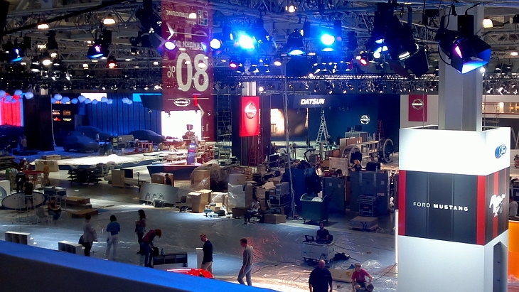 подготовка к открытию ММАС-2014