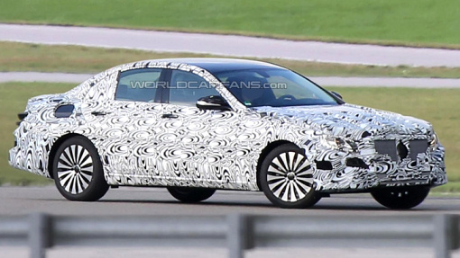 Тестовый прототип Mercedes-Benz E-Class 