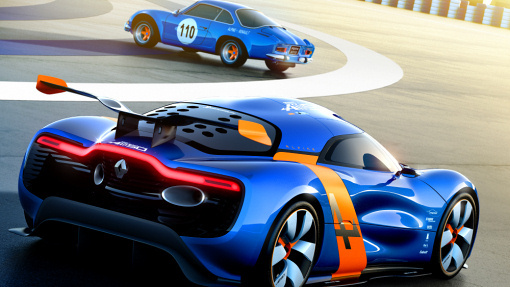 Концепт-кар Renault Alpine A110-50 