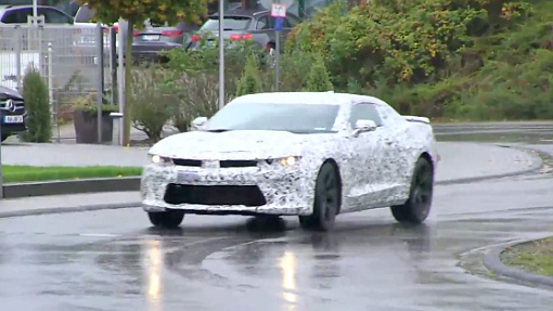 Тестовый прототип Chevrolet Camaro 2016